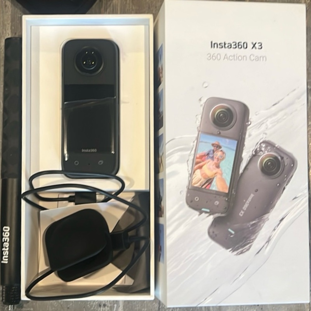 SOLDX3 Black 360 Action Camera